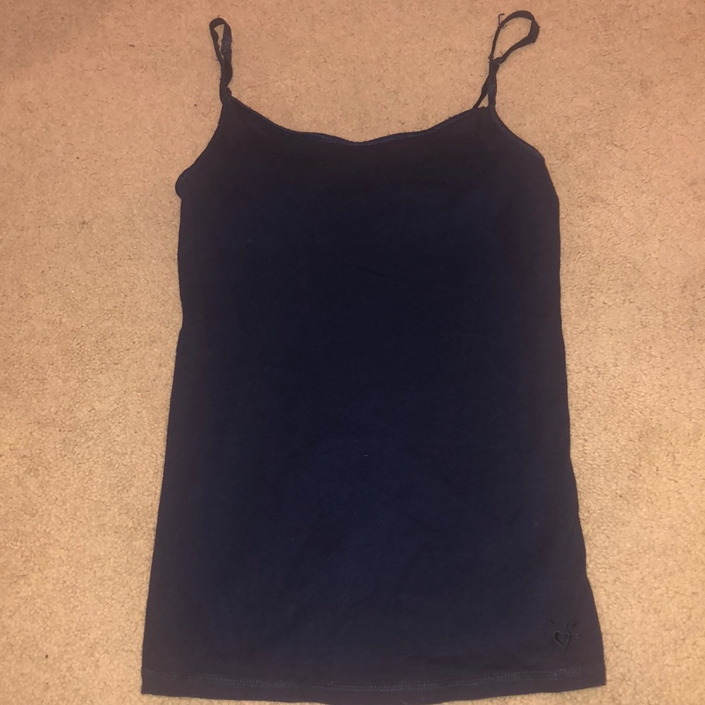 Navy Blue Tank Top